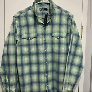 Polo Ralph Lauren - NWT - Green checkered shirt